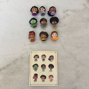 Disney Encanto Mini Figure Set with Colorful Characters